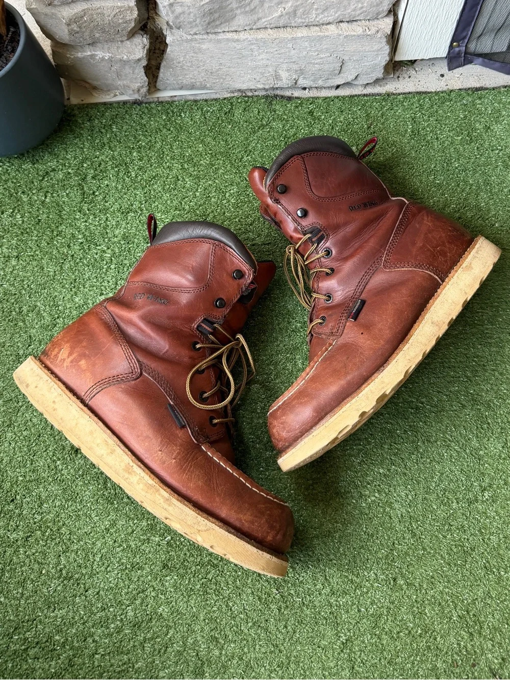 Red Wing Shoes waterproof oil